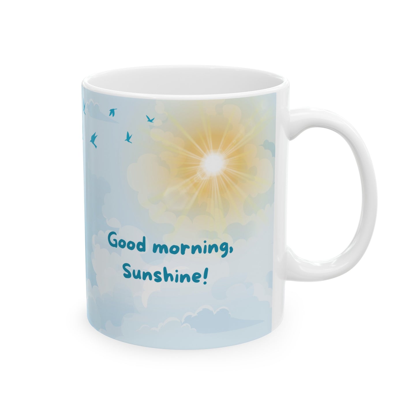 good morning, Sunshine! ceramic mug, 11 oz