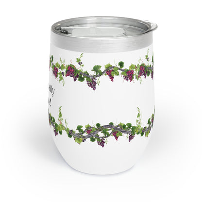 totally not wine tumbler, 12 oz