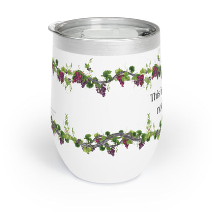 totally not wine tumbler, 12 oz